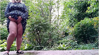 My Mature Stepmother-in-law Pees Standing Up