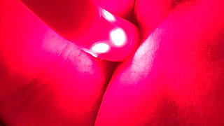 Red Light Dildo Play