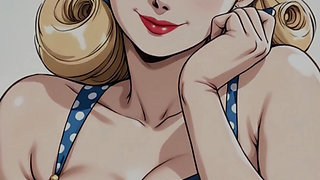 Big Tits Blonde Got Fucked With A Customer In The Coffee Shop - AI-Generated Content