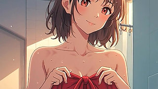 Uncensored video of 18 Year old Anime Girl, 3D Cartoon on closeup by Kiidzy Animates, AI Generated Cartoon content 3D Animation