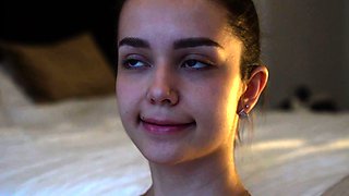 SMALL TIT BRUNETTE TATTOOED TEEN GIRLFRIEND CAUGHT IN SHOWER