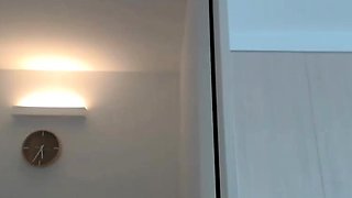 Big boobs milf masturbates with her dildo