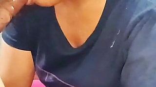 Cumshot in Mouth Compilation Video Indian Bhabhi Sucking Dick Oral Sex Face Fucking Video