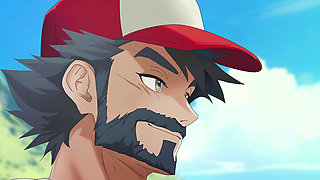 Pokemon Hentai Parody. Ash and Misty Outdoor Meeting. Part1