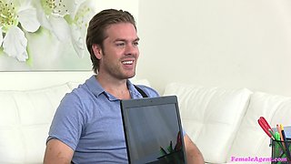 British Stud In Perfect Casting 1 - Female Agent