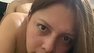 I wanna see your sexy face while I fuck your wet pussy, honey