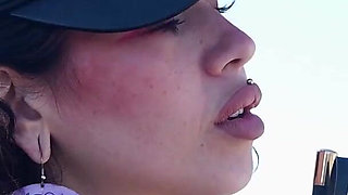 BDSM -emmita Misbehaves, and Fedora Delivers the Punishment