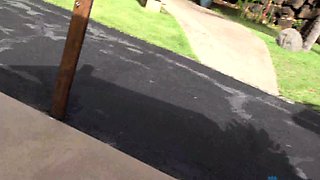 Amateur redhead sucks tons of cocks