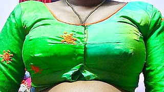 Beautiful Indian wife is encouraging her husband to have sex