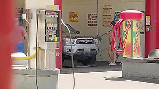 Flashing Emma Naked Soapy And Stealing The Show