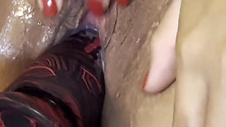 Pinay MILF Monster Dildo Ride to Toe Curling Orgasm - Lexxi Wett