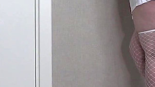 Would You Like a Mature Nurse in a Sexy Uniform for an Erotic Photo Shoot? a Curvy MILF Behind the Scenes. PAWG.