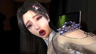 Beauty Princess Fuck Her Body Gaurd - 3D Animation