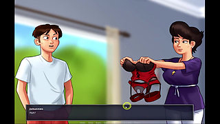 Summertime Saga - Maria got spanked by the nun