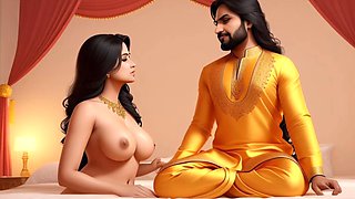 Sexy animated adventures with Mango Bhabhi and her wild fantasies