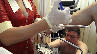 Slave Casting! Test 8 Medical Slave Training Part 1. Rt and Get a Lecturing Position.