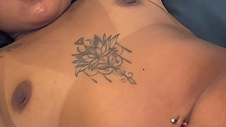 Naughty Bride Shows off for Her Cuckolded Husband's Camera Before Having Sex with Two Guys