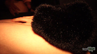 -BUT DID YOU CUM?- Young Slutty Wife makes a VOYEUR cum in the PARKING LOT IN FRONT OF HER HUSBAND CUCK