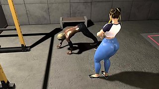 Street Fighter - CHUN-LI DEUDA DE GIMNASIO