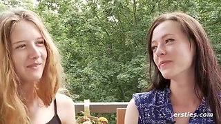 Hot German Lesbians Lindsey Cruz Wild Pussy Licking & Fingering in HD