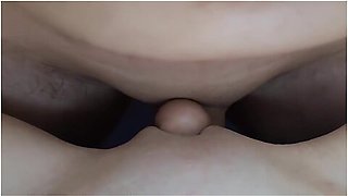 Cock And Clitor First Acquaintance // Cock Runs On Clitoris