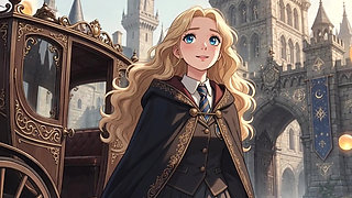 Magic School Rejects Virgins - Her Roommate Used a Spell to Fix It (AI Generated)