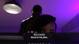 Anita's Internship -petite Teen - Gameplay - Roleplay - Black Boss Fucks Intern with His Big Black Cock