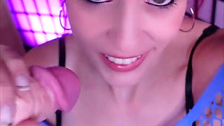 Cuckold, Get Ready to Watch Me Blowing a Huge Cock!!