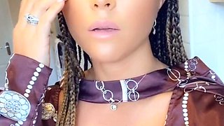 Big boobs milf masturbates with her dildo