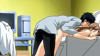 Boss Fucks his New Slutty Secretary On Her First Day(Hentai)