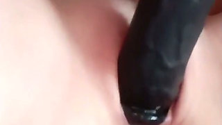 Super Wet Pussy Dildo Fucking
