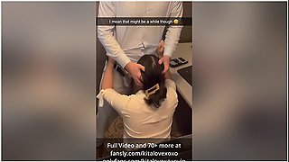 Snap Chat In Asian Girlfriend Becomes Free Use Office Stress Release Slut