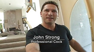 Velicity Von gets fucked hard by John Strong's big cock