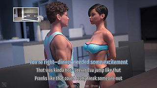 Shadows of Seduction V0.5 - P1a - Adam Settles Into Jessica’s House and Its Unsettling Shadows
