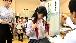 Horny busty japanese teen group sex with big black dick