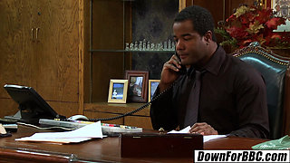 DOWN FOR BBC - India Summer Juicy Milf Secretary BBC