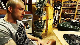 Rough movie with unapproachable girlie from 8TeenHub