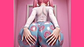 Redhead Slut Super Big Ass Animation