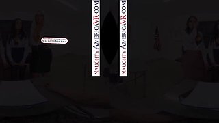 Looking-good Diamond Kitty and Tia Cyrus - 180° in virtual reality trailer - Naughty America