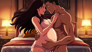 Sensual Pregnant Oil Massage Turns Passionate Husband Worships His Glowing Pregnant wife
