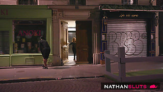 Black Monster Cock Stretches Little Slut Veronica Leal's Holes