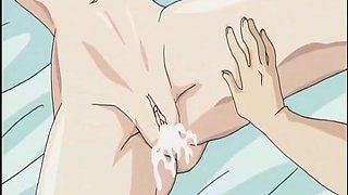 Squirting hentai cartoon teen gets her pussy ravaged