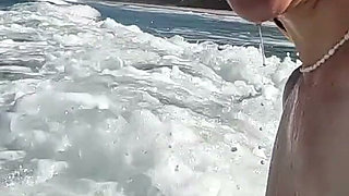 Facial at the Nude Beach