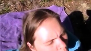 Shy Teen's First Outdoor Sex Porno - Scared of Being Caught!