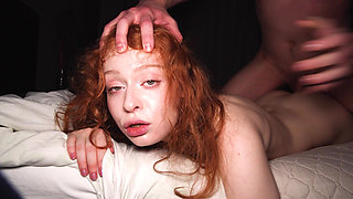 A 20-year-old Redhead Slut Challenged Me and My Dick. I Fucked Her to the Bone!