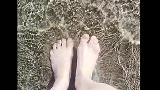 Beach Feet Teasing