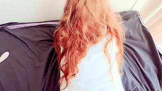 Horny Stepsister Caught Stepbrother with Her Panties - Cum Twice