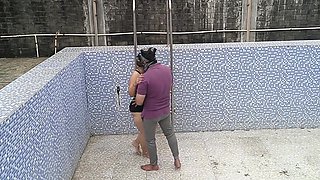 Indian Telugu Romantic Couple Enjoying Sucking Doggy Style Hard-core Fucking In Swimming Pool Telugu-fuckers
