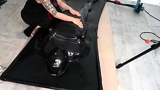 Hinako House of Bondage - Nipple Play in the Latex Vacuum