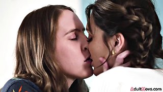 Charlotte Sins Big Tits Confession to Cadence Lux